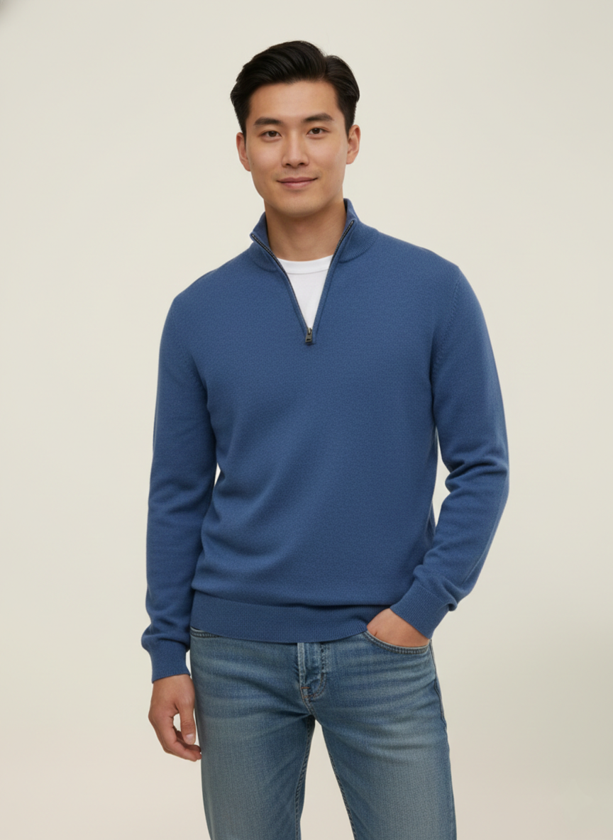 Cashmere Denim Sweater Cashmere Denim Sweater