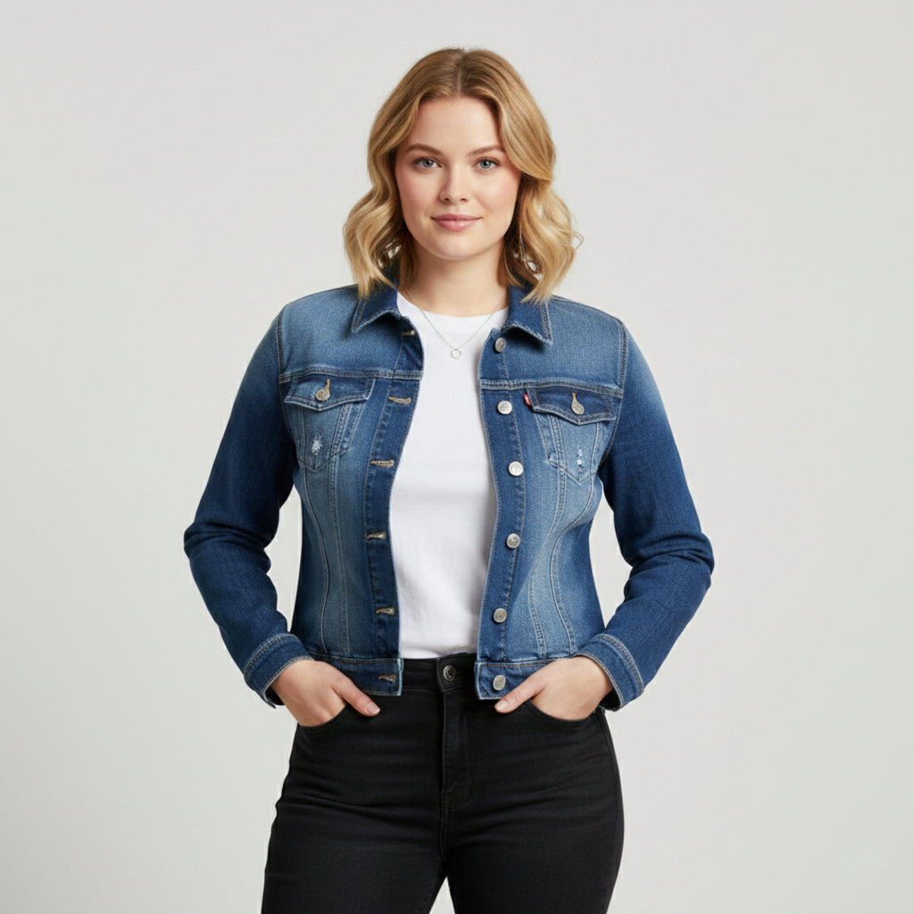 Denim Cashmere Jacket Denim Cashmere Jacket