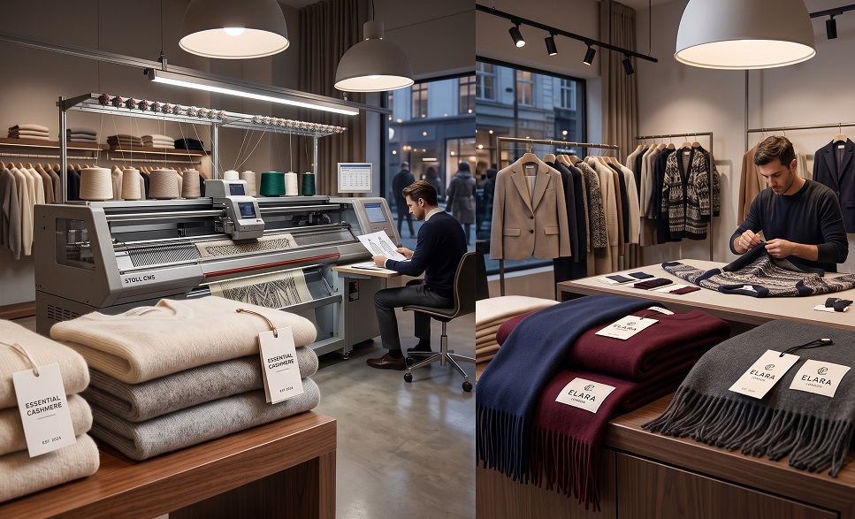 Custom Cashmere Knitwear Manufacturing for Fashion Designers