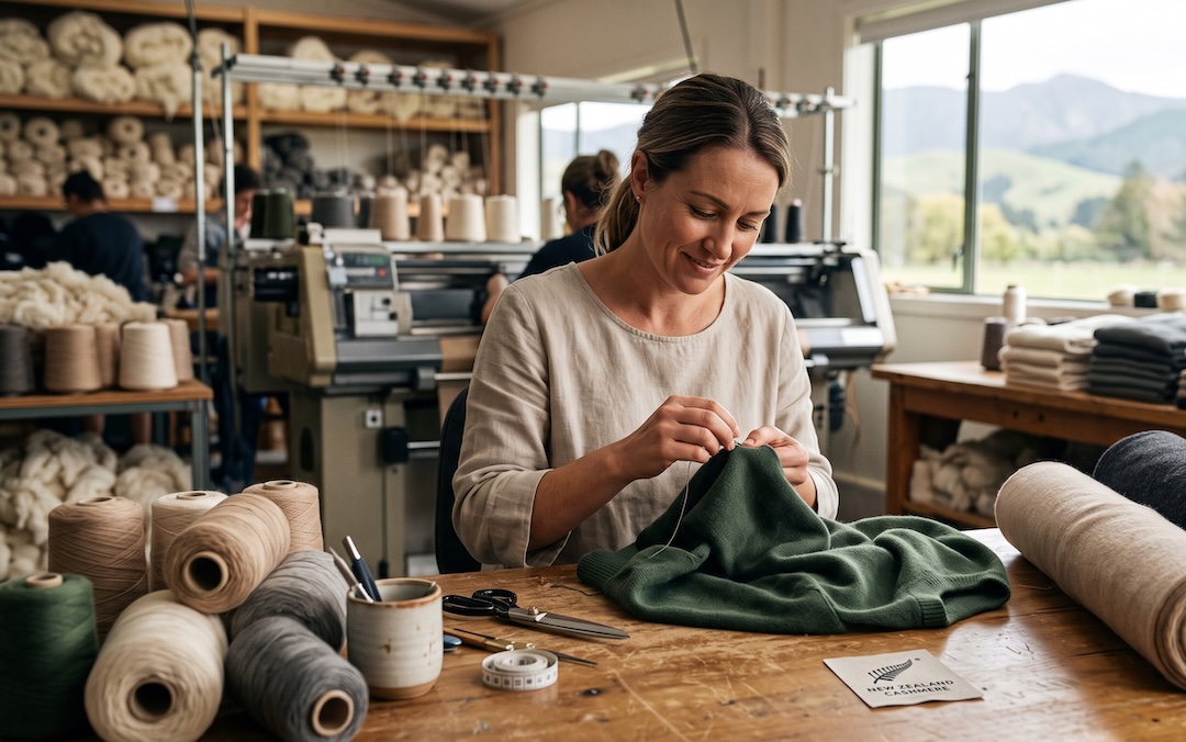 Cashmere Manufacturer for New Zealand Fashion Retailers and Buyers